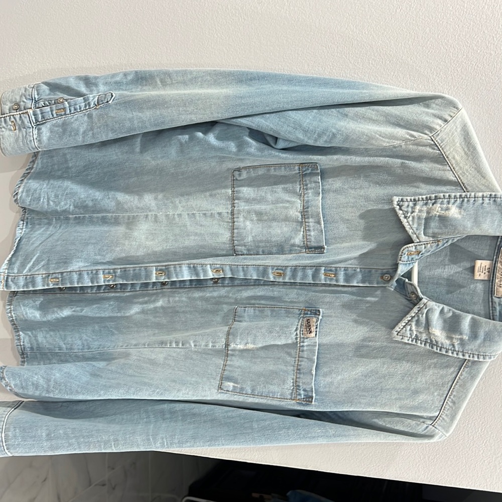 Chambray button down